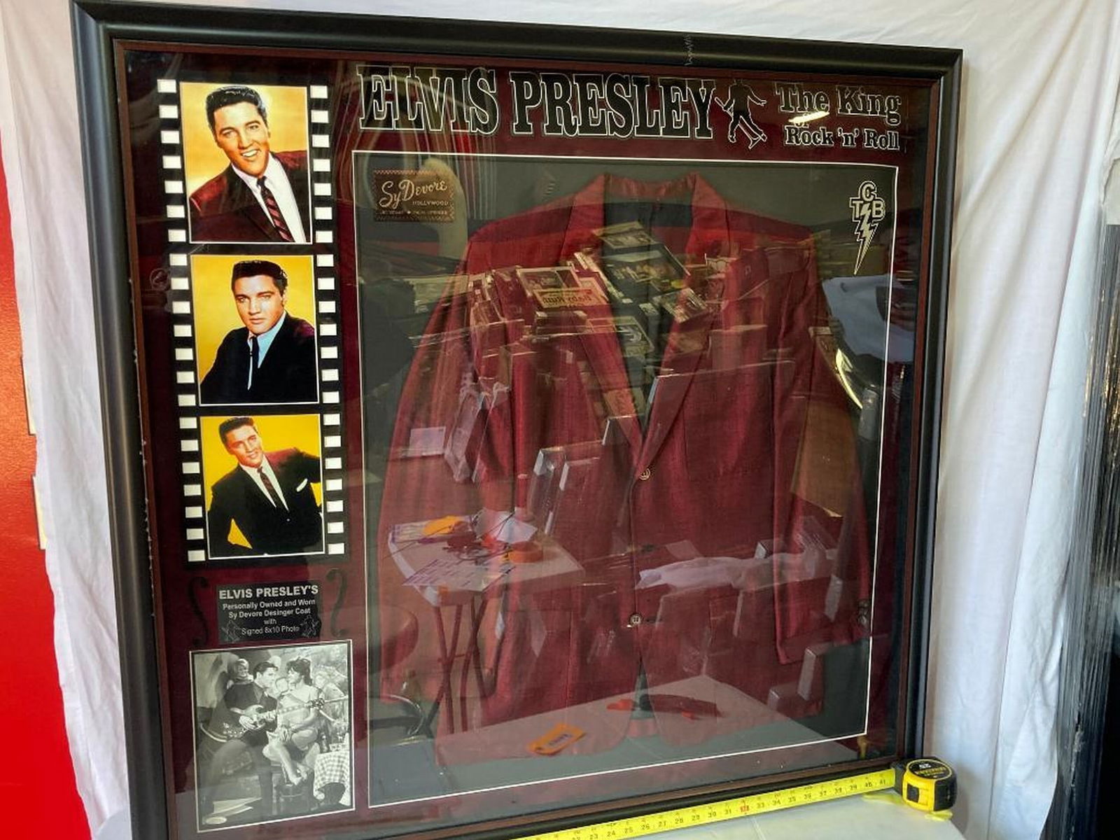 Elvis Presley Worn Coat Photo Frame (1 of 4)