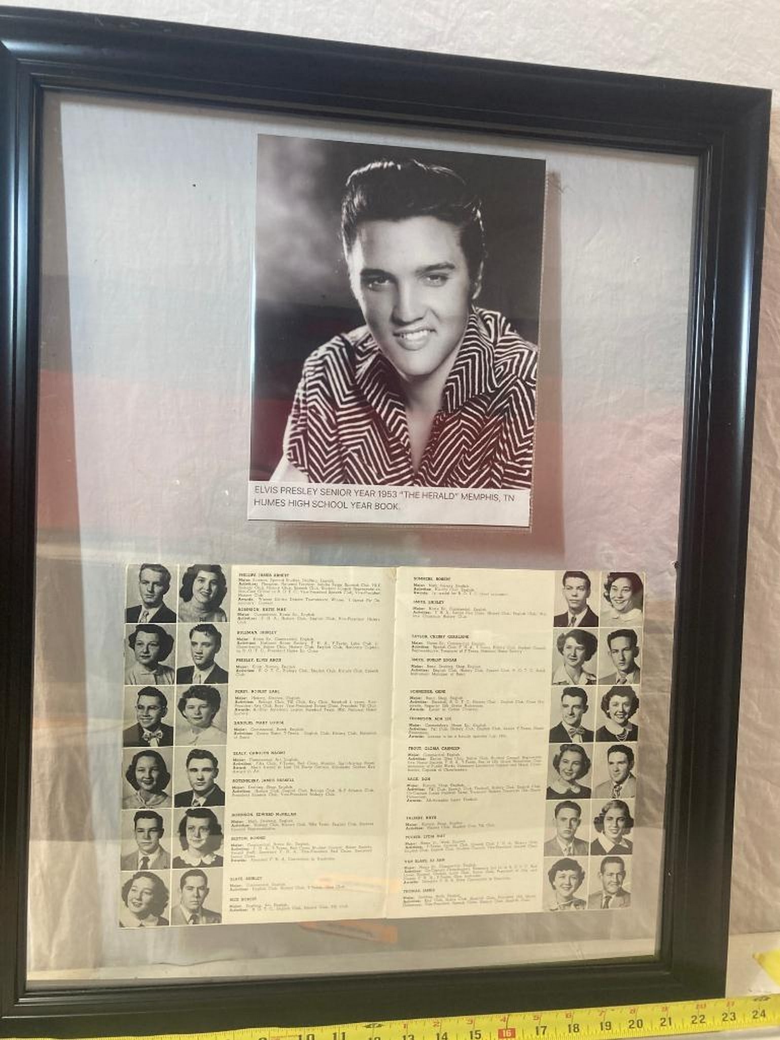 Elvis Presley 1953 Senior High School Yearbook (1 of 4)