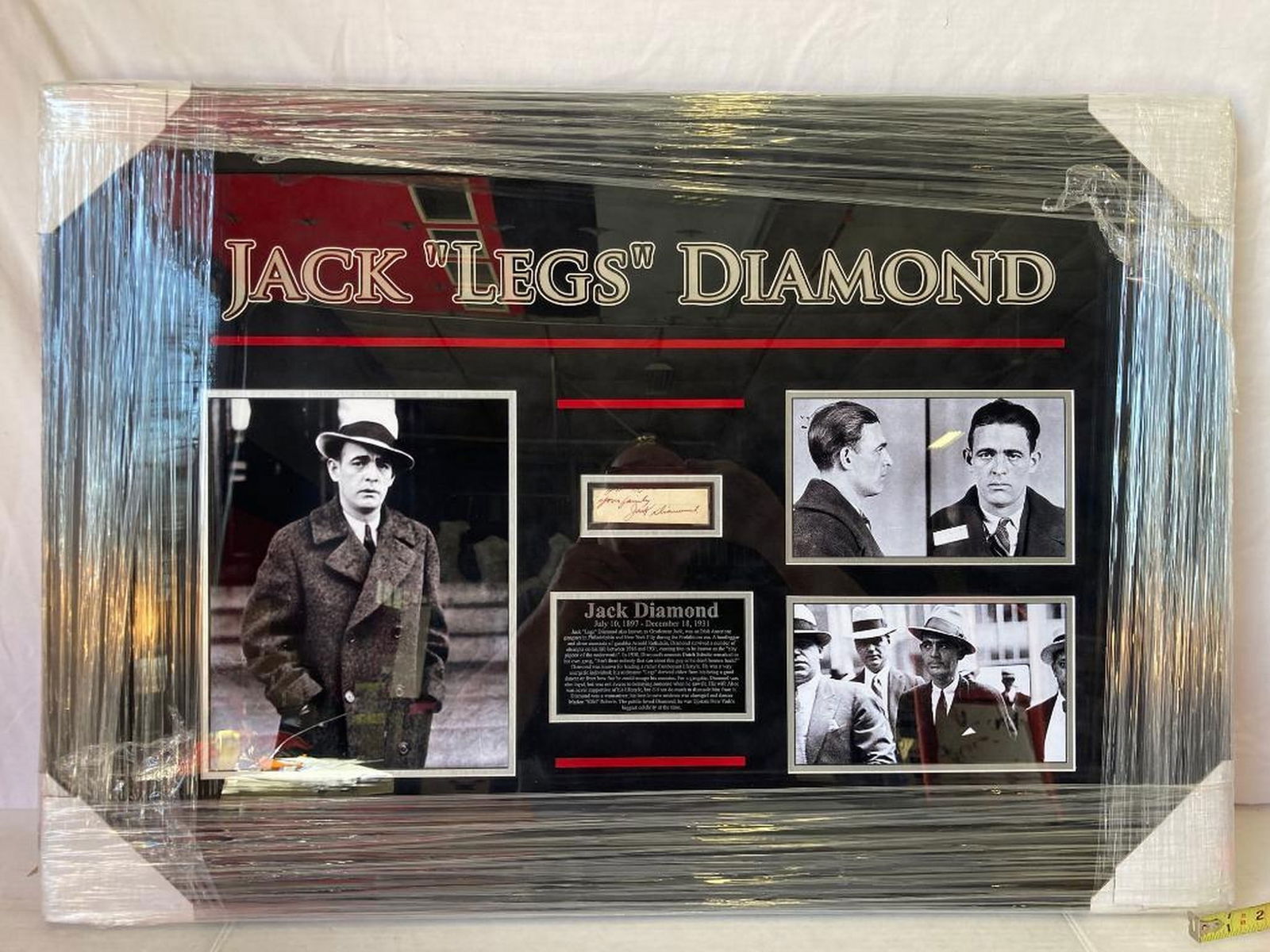 Jack Diamond Signed Cut Photo Frame (1 of 3)