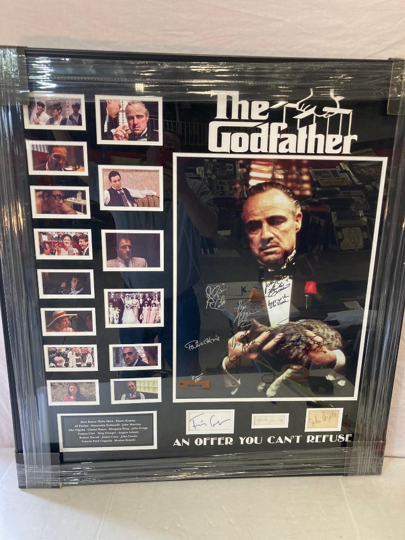 Godfather Cast Signed Photo & Cuts Photo Frame (1 of 6)