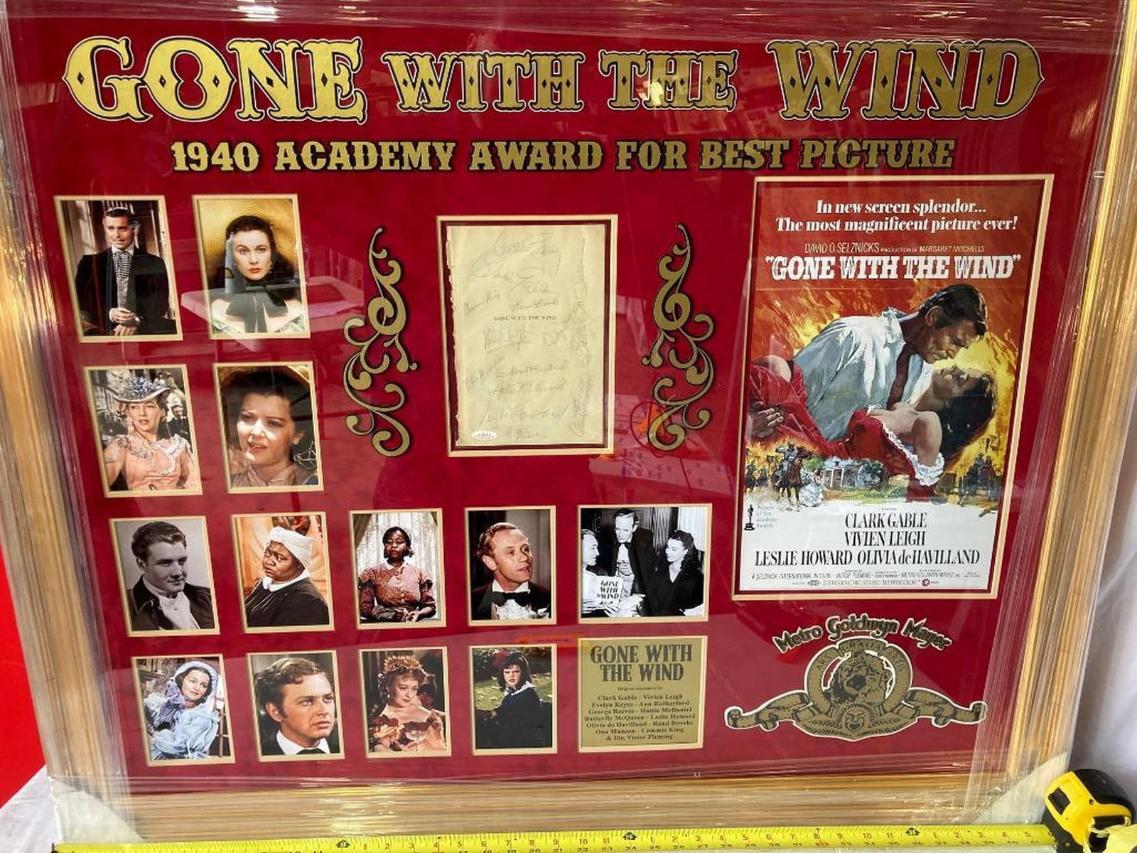 Gone With The Wind Cast Signed Photo Frame (1 of 6)