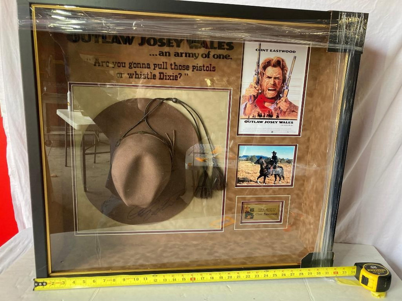 Clint Eastwood Signed Cowboy Hat (1 of 4)