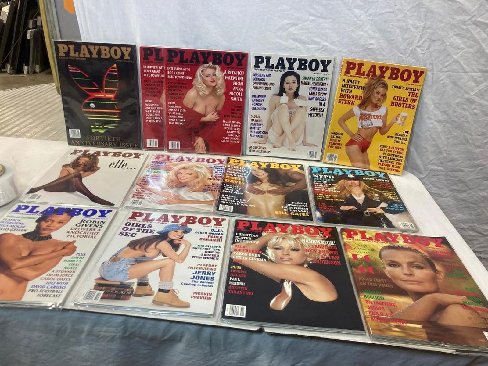 1994 Playboy Magazines complete set of 12: 1994 Playboy Magazines complete set of 12