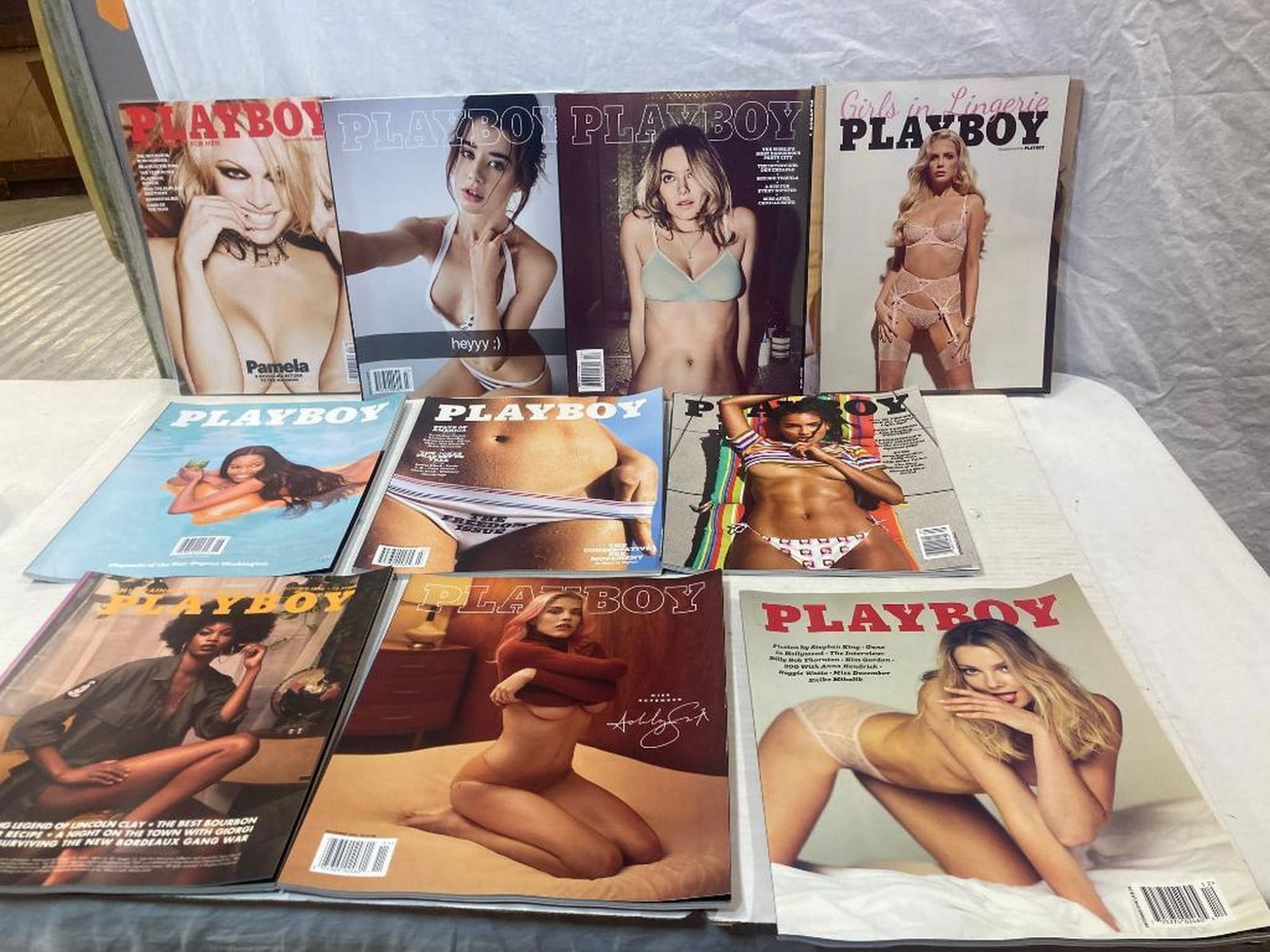 2016 Playboy Magazines complete set of 12: 2016 Playboy Magazines complete set of 12