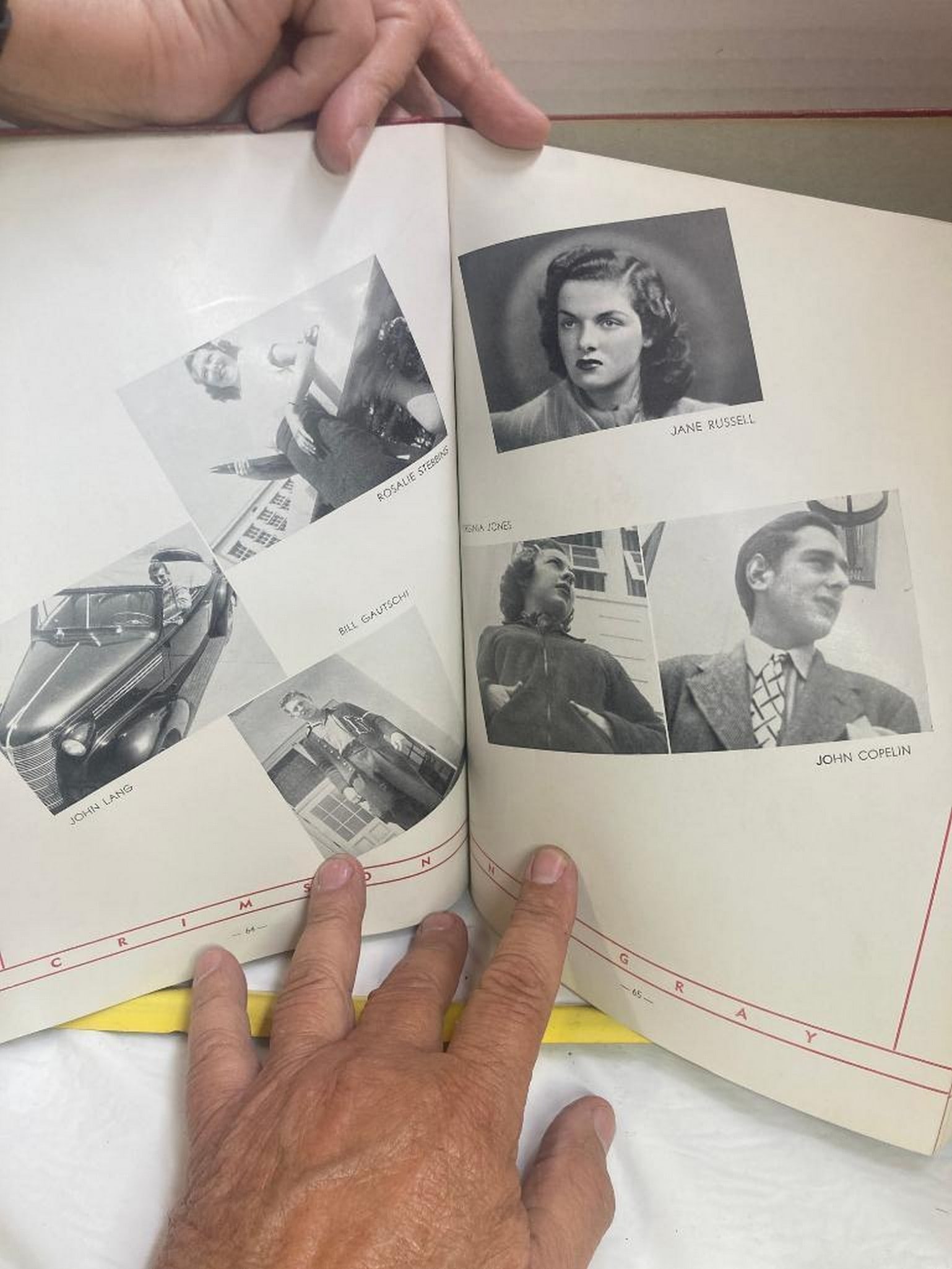 Jane Russell High School Yearbook (1 of 3)