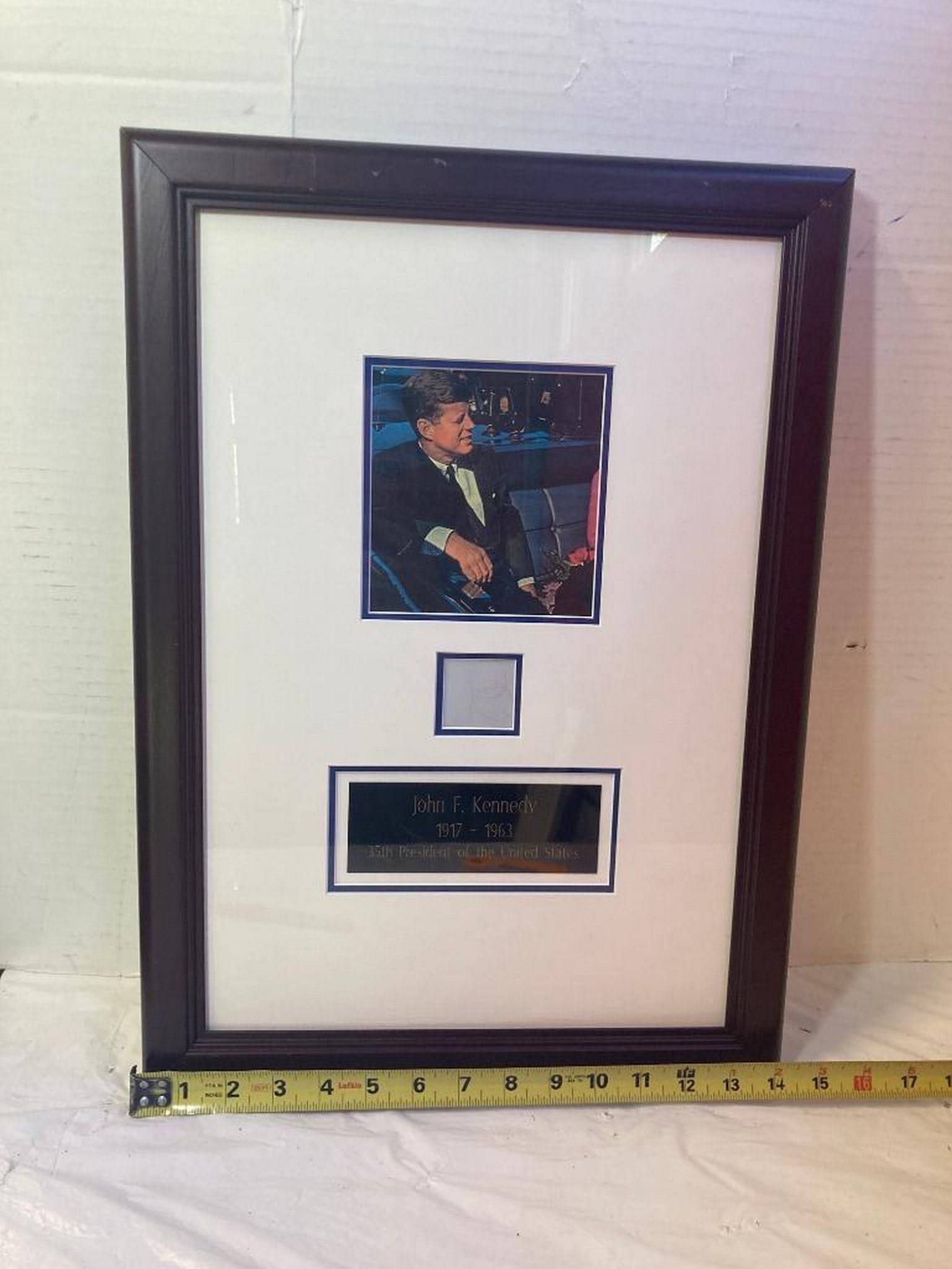 John F. Kennedy Hair Photo Frame: John F. Kennedy Hair Photo Frame