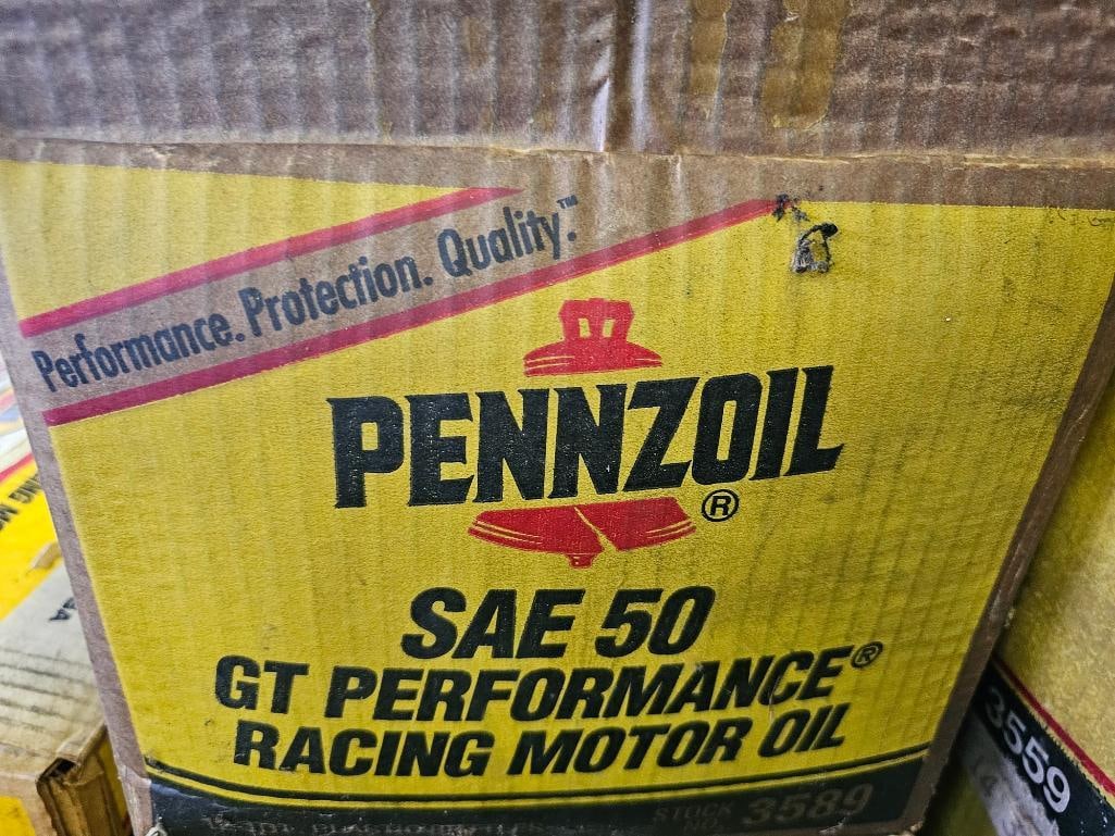 Case of Pennzoil SAE 50 Motor Oil: Case of Pennzoil SAE 50 Motor Oil