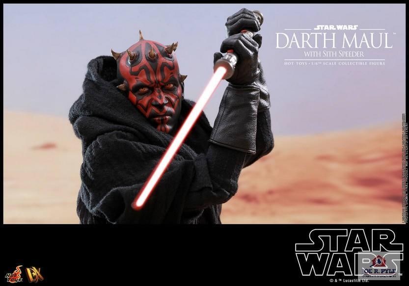 Hot Toys DX17 "SW1: Darth Maul With Speeder Bike" Action Figure: Hot Toys DX17 "SW1: Darth Maul With Speeder Bike" Action Figure