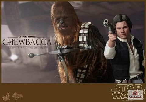 Hot Toys MMS263 "SW4: Han Solo & Chewbacca Set" Action Figures (1 of 4)