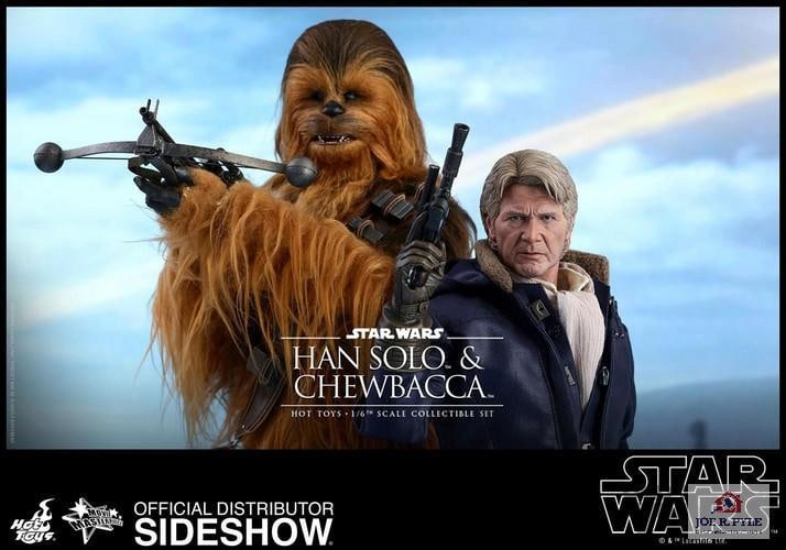 Hot Toys MMS376 "SW: Han Solo & Chewbacca" Action Figures (1 of 3)