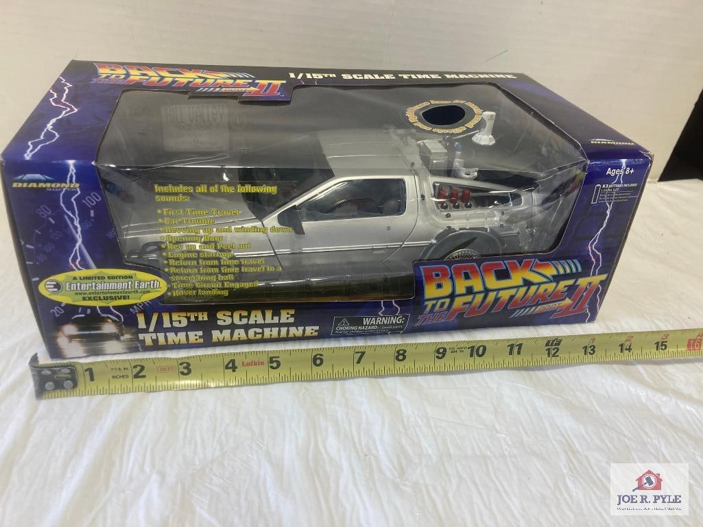 "Back To The Future II Diamond Select Delorean Time Machine" (1 of 2)