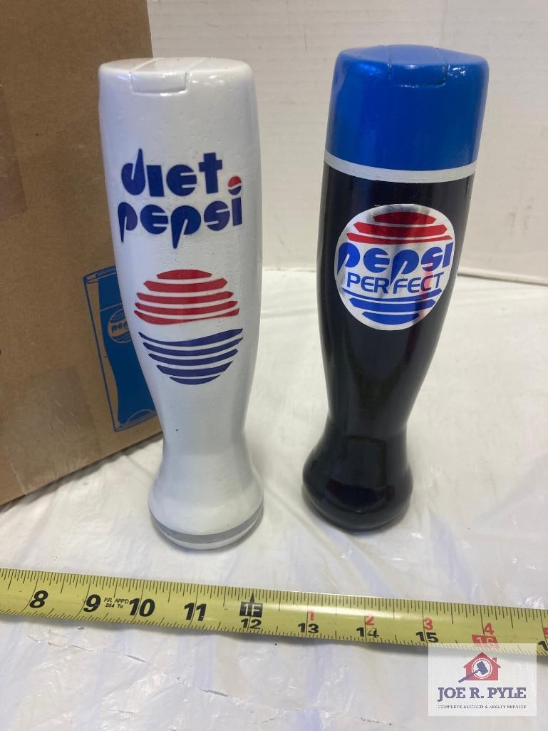 "Pepsi Perfect & Diet Pepsi Bottles" Back To The Future Movie Props (1 of 3)