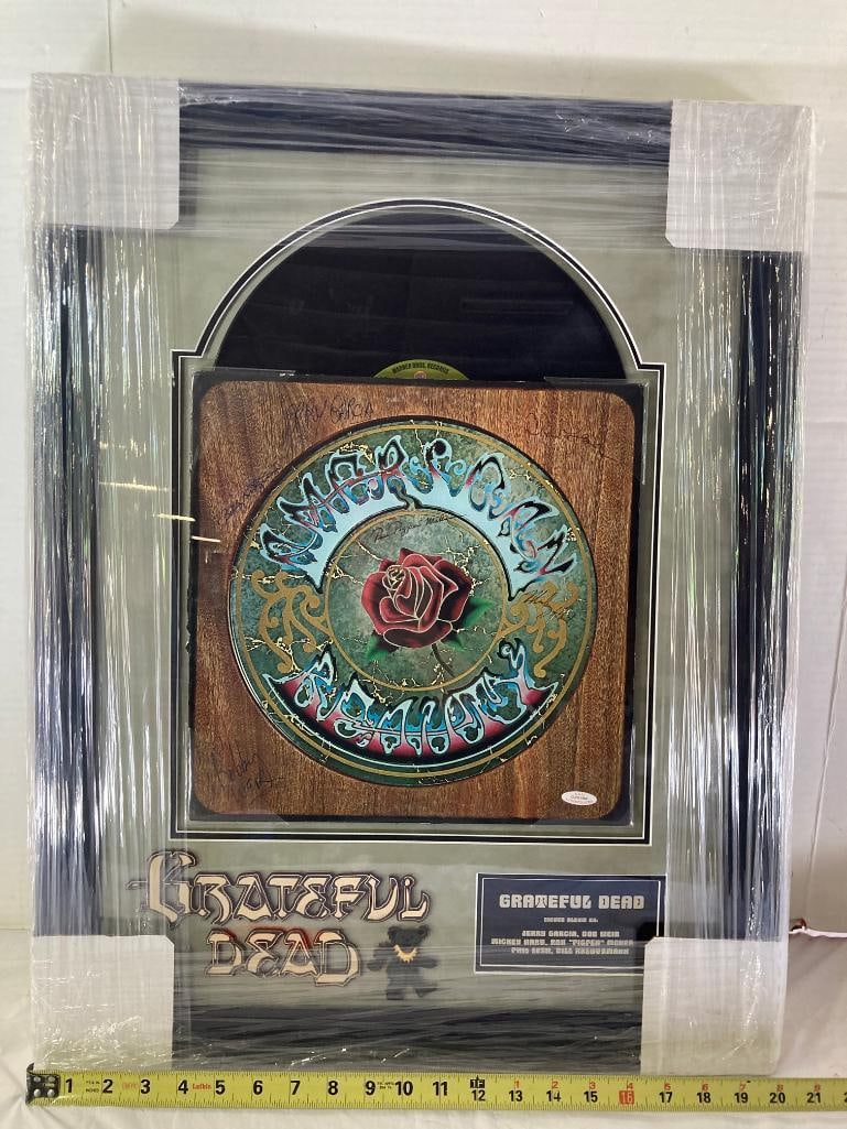 Grateful Dead "American Beauty" Signed Album Photo Frame 22 x 34 x 6 (1 of 3)