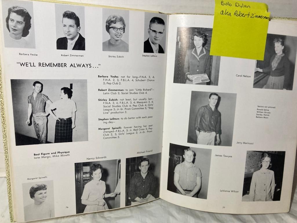 Bob Dylan High School Yearbook: Bob Dylan High School Yearbook
