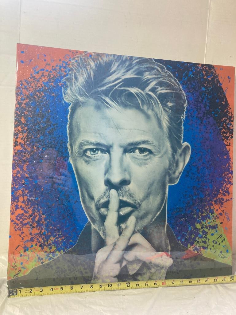 Adam Rote: David Bowie 35/99     24 x 28 x 4 (1 of 4)