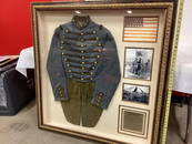 Seventh New York Regiment 1865 Civil War Union Coat Frame