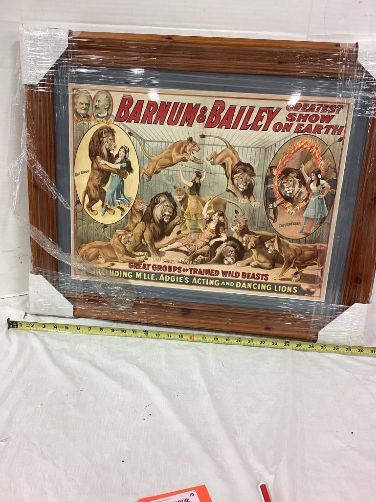 Original Barnum & Bailey Greatest Show on Earth Picture: Original