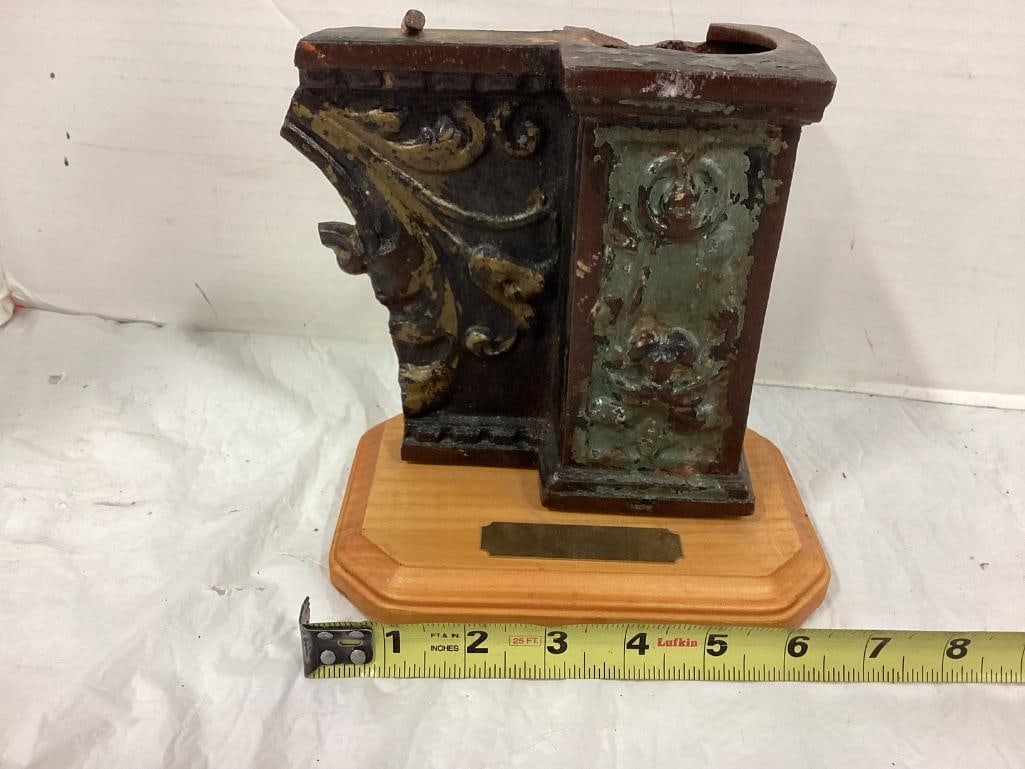 Lexington Hotel Cast Iron Stairway Rail : Lexington Hotel Cast Iron Stairway Rail