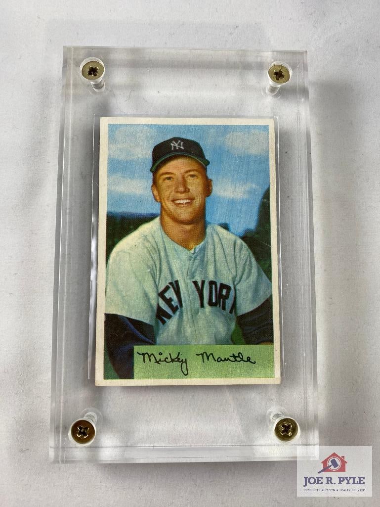 Mickey Mantle 1954 Bowman #65 (1 of 2)