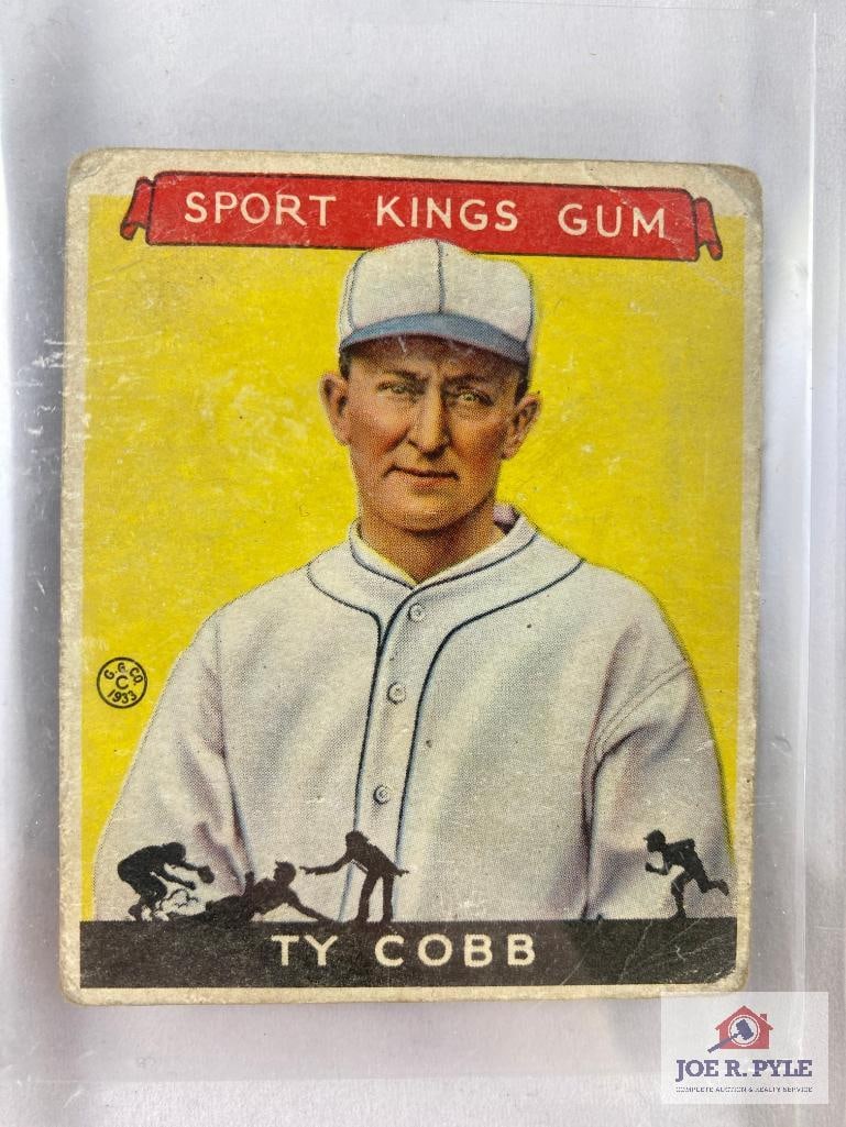 Ty Cobb - 1933 Sport Kings No. 1: Ty Cobb - 1933 Sport Kings No. 1