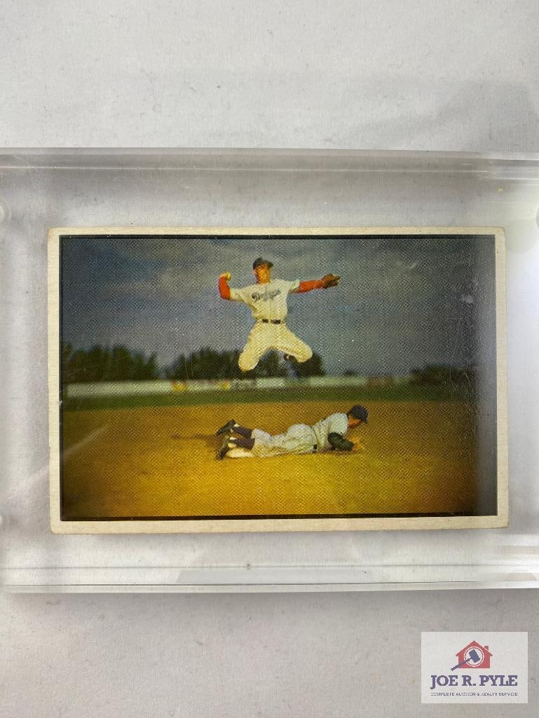 Harold Pee Wee Reese 1953 Bowman Color #33 (1 of 2)
