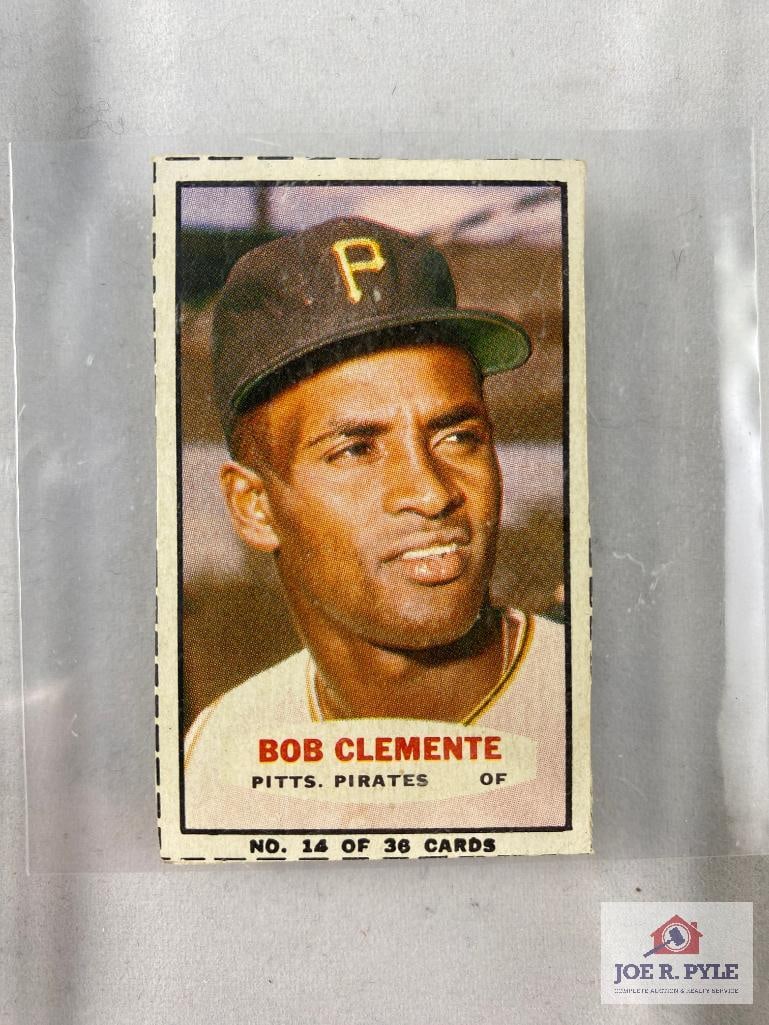 Bob Clemente Cut Out No. 14 of 36 Cards: Bob Clemente Cut Out No. 14 of 36 Cards