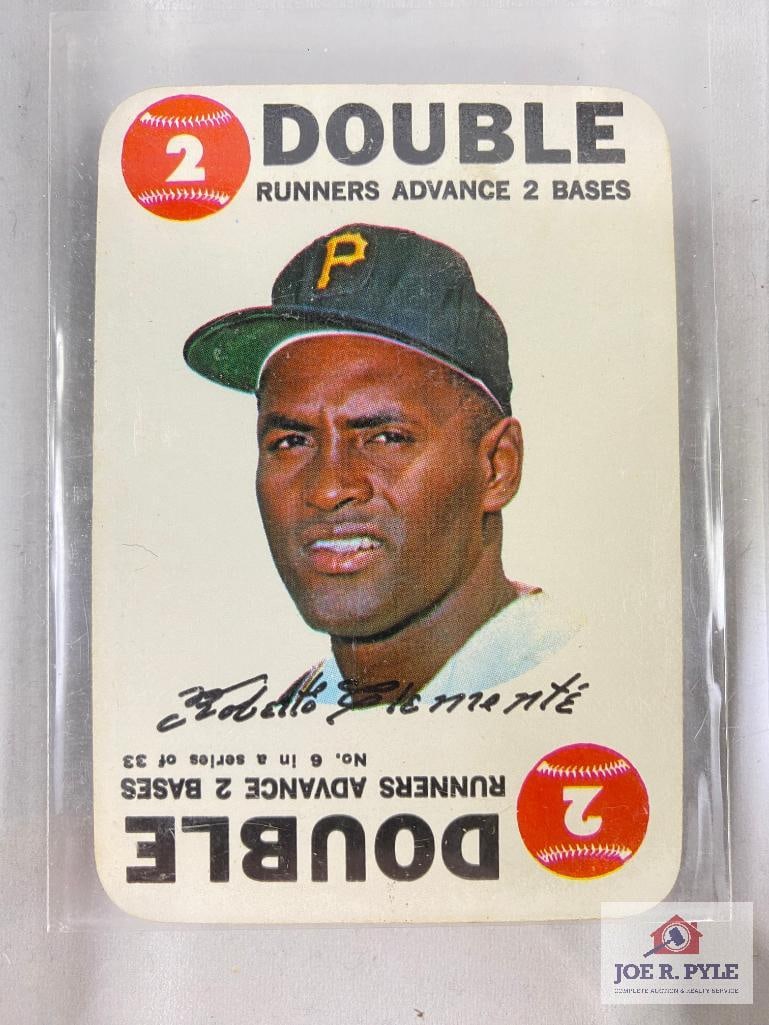 1968 Topps Game 6 of 33 Roberto Clemente (1 of 2)