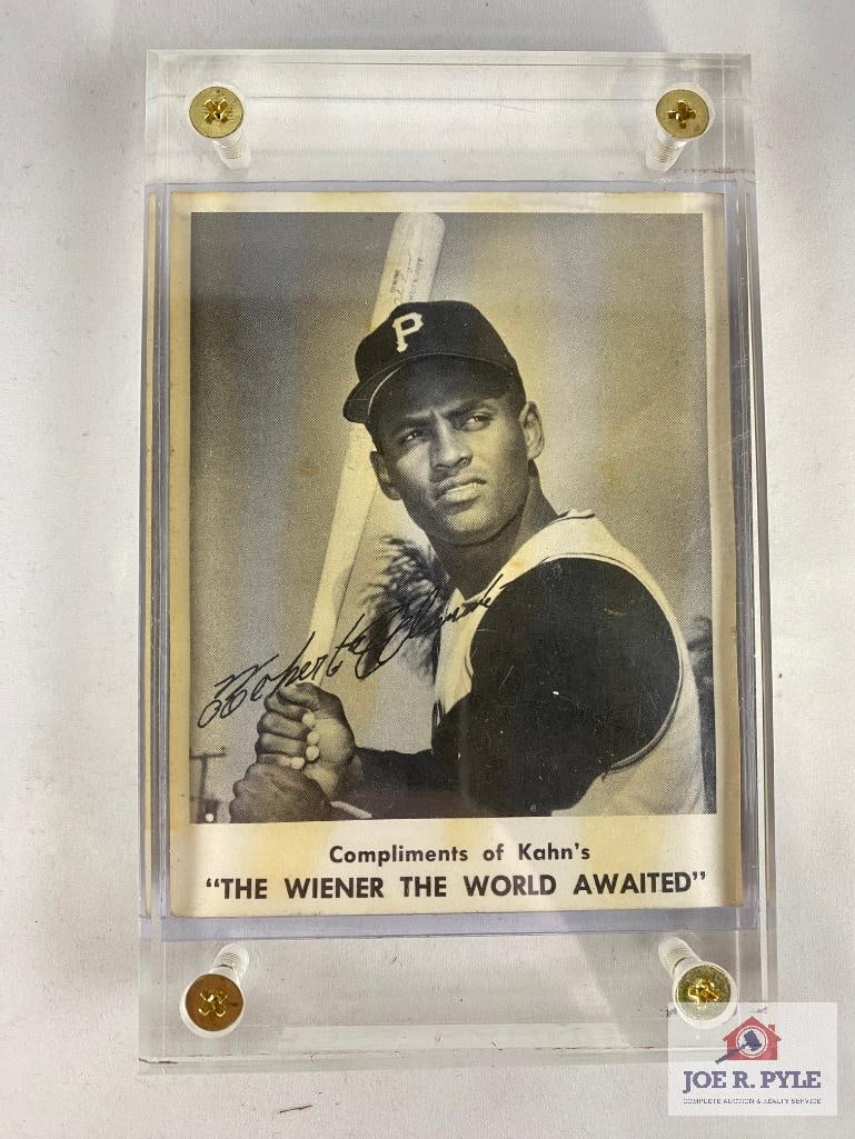 1963 Kahn's Weiners Roberte Clemente: 1963 Kahn's Weiners Roberte Clemente