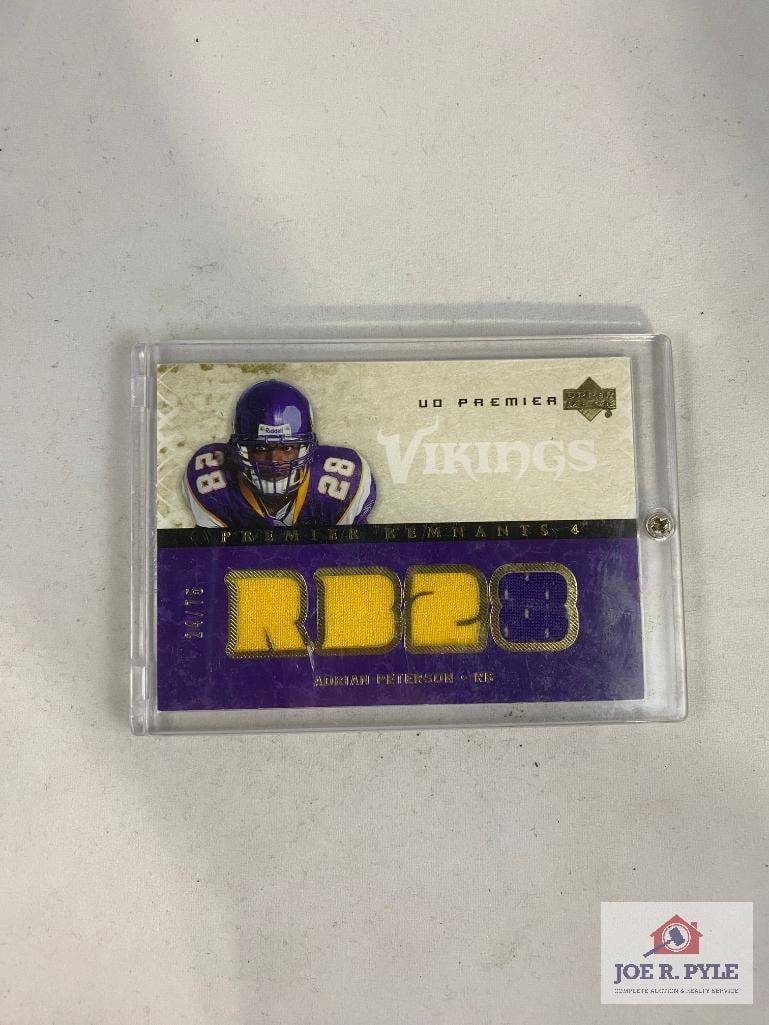 2007 Adrian Peterson Upper Deck Premier Rookie Patch (1 of 2)