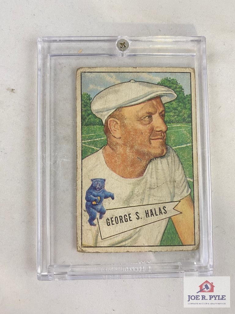 George Halas 1952 Bowman Large #48 (1 of 2)