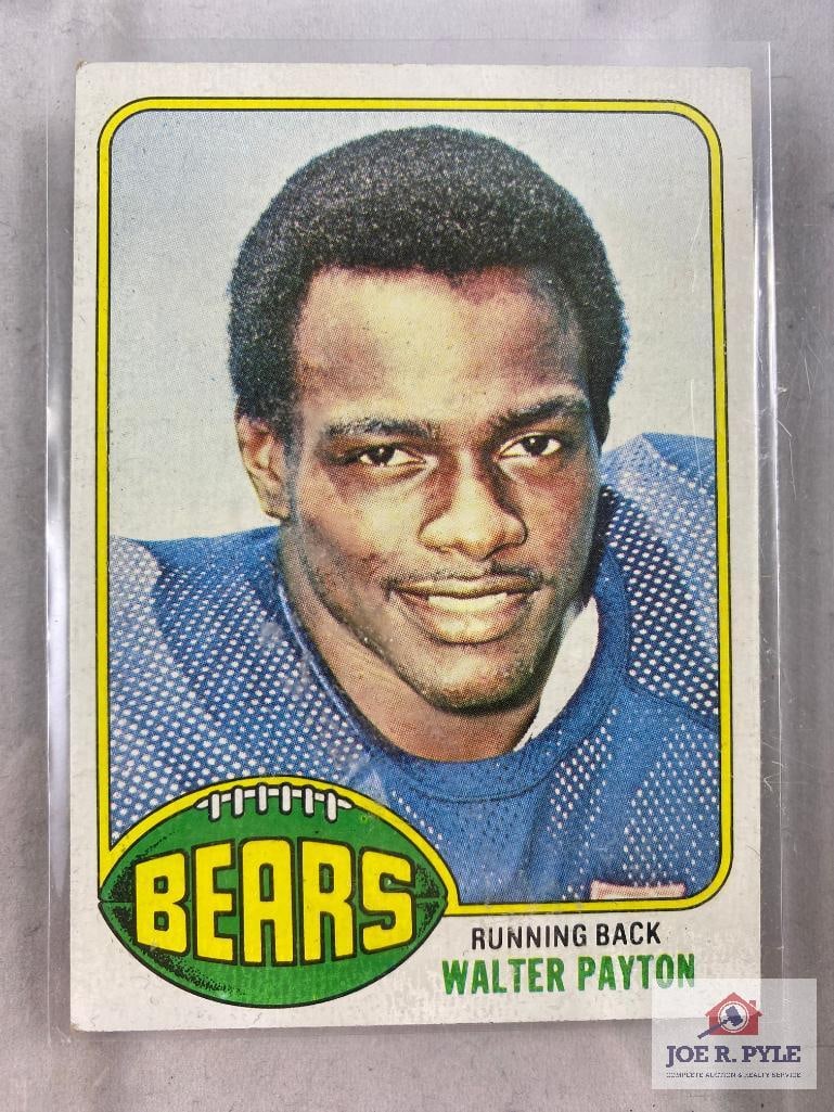 1976 Walter Peyton Topps #148 Rookie Card: 1976 Walter Peyton Topps #148 Rookie Card