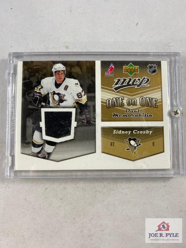 2006 MVP Dual Memorabilia One of One Crosby/Ovechkin EU5R: 2006 MVP Dual Memorabilia One of One Crosby/Ovechkin EU5R