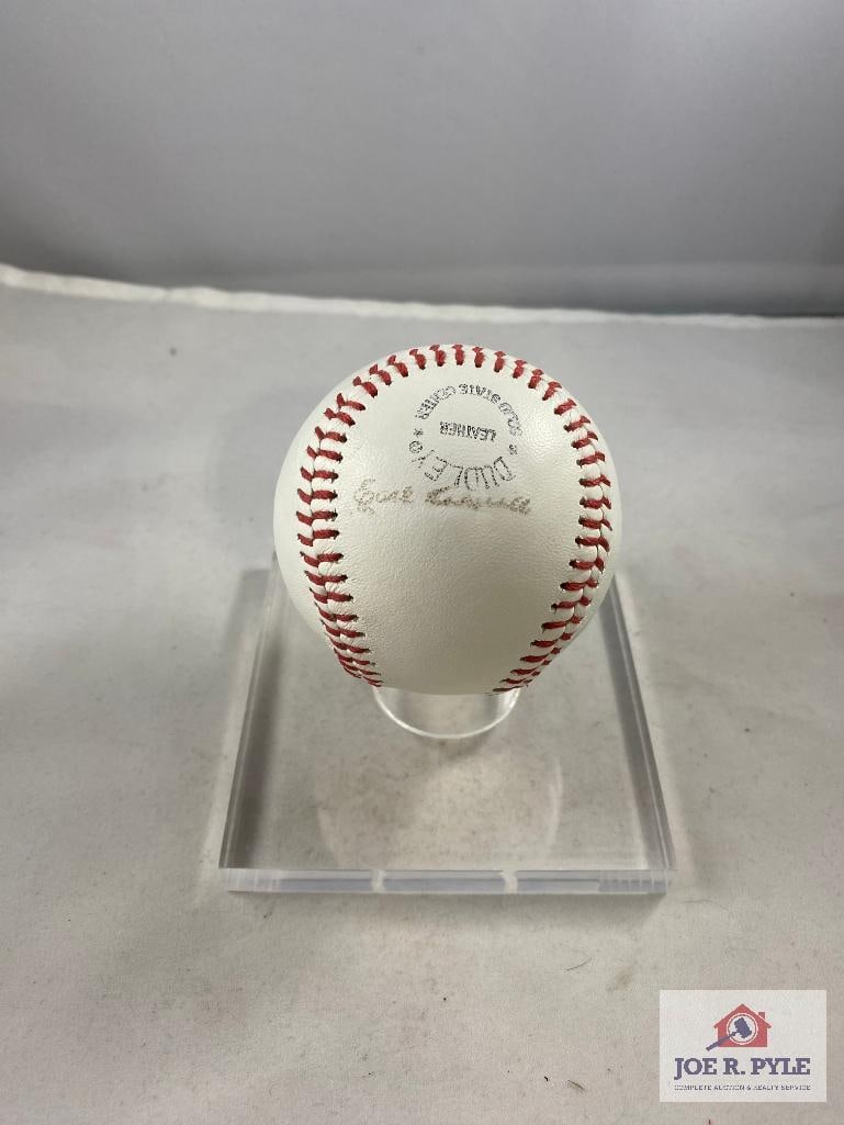Earl Averill Signed Baseball - with COA (1 of 3)