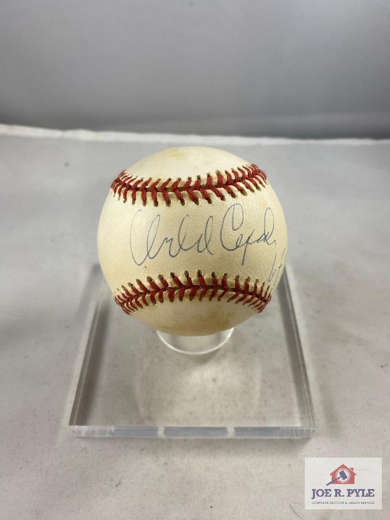 Orlando Cepada Signed Baseball - with COA (1 of 4)