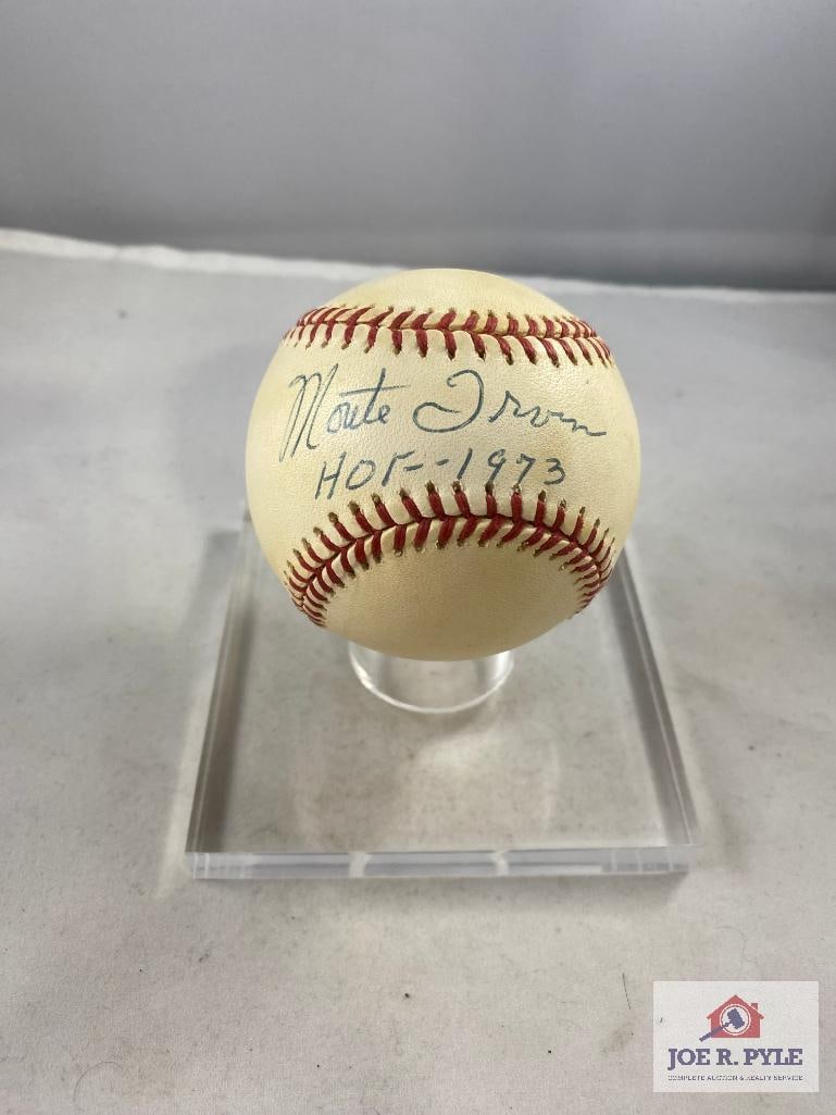 Monte Irvin Signed Baseball - no COA (1 of 2)