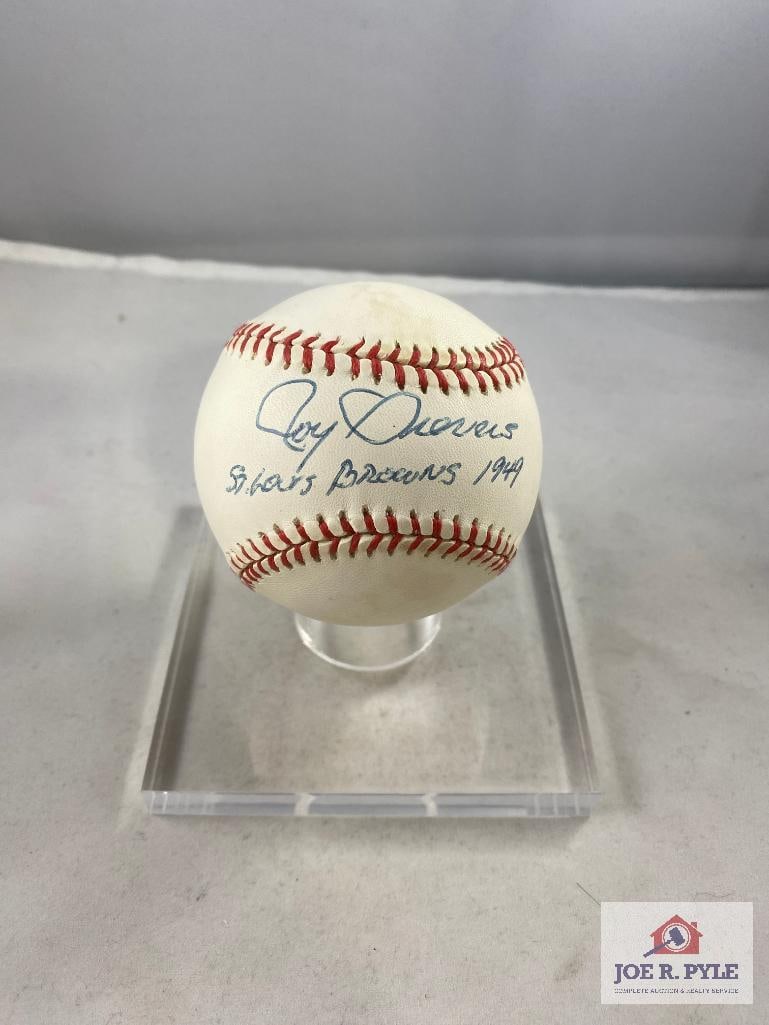 Roy Seivers Signed Baseball - no COA (1 of 1)