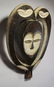 A Fine Kwele Heart Shaped African mask - 3