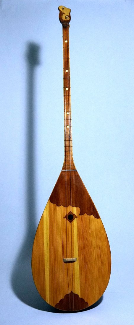Two cheap stringed lute