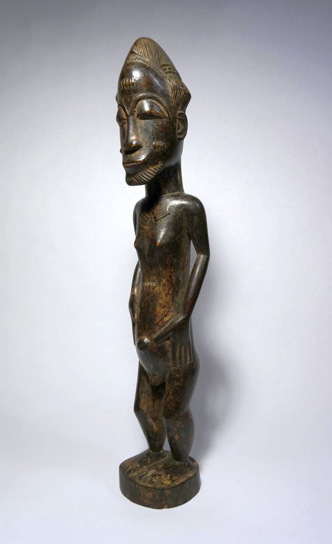 Old Baule Blolo Bian Male Spirit Husband sculpture (1 of 5)