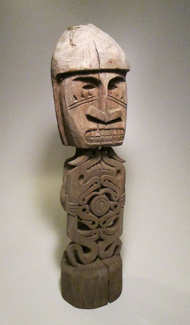 Large Primitive Korwar Ancestor, Oceanic Tribal Art (1 of 5)