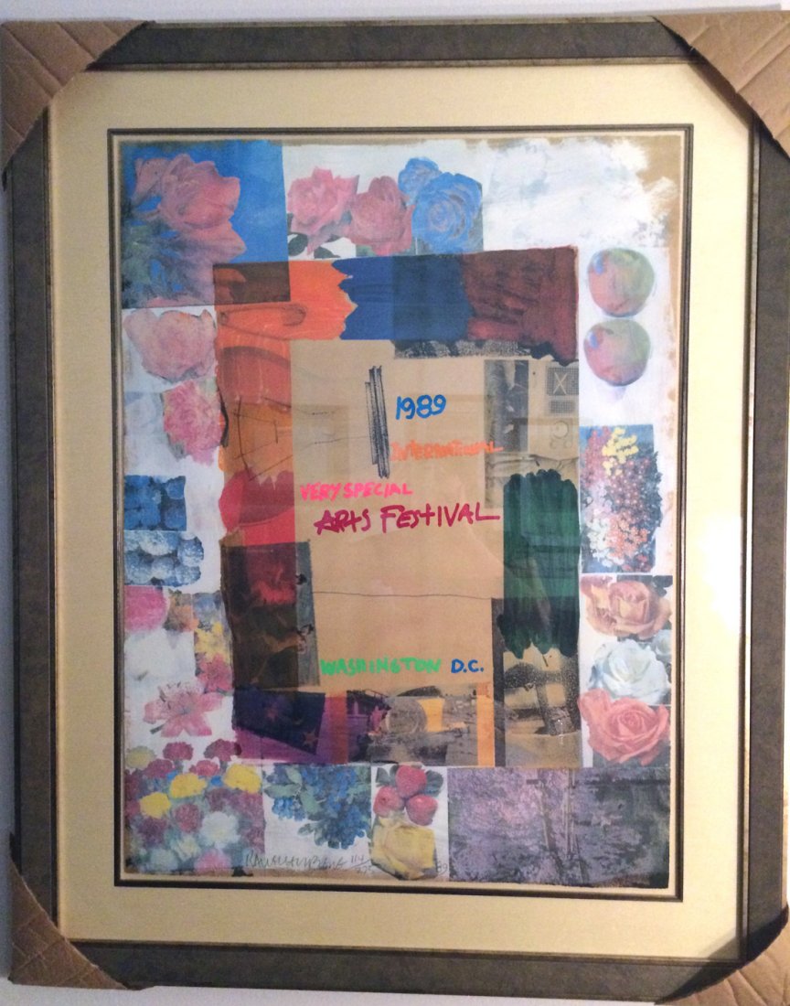"Very Special Arts" by Robert Rauschenberg (1 of 2)