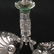 75: Victorian silverplate epergne, two servings shells, - 2