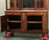 1116: Louis XVI Revival sideboard, white marble top, bu - 4