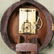 172: Mid 1800 Massachusetts banjo clock, mahogany case, - 3