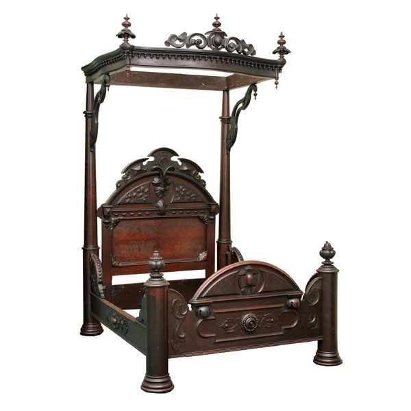Four piece 1/2 tester bedroom suite,prov-New Orleans