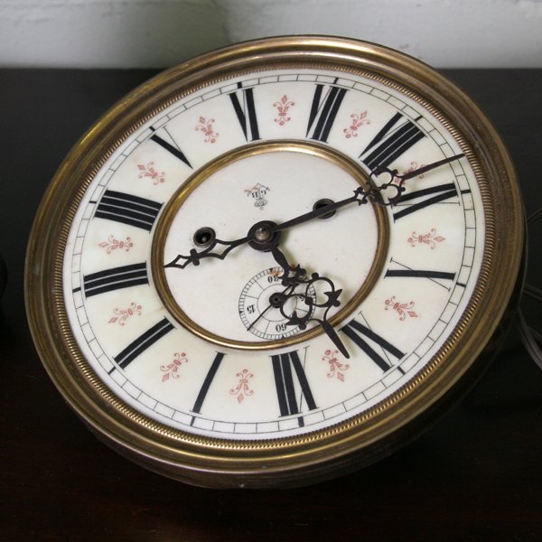 Unusual late 19th Century German regulator wall c - 2
