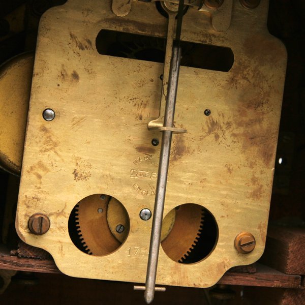 Unusual late 19th Century German regulator wall c - 4
