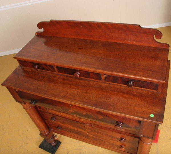 Large early 1800 classical Empire four drawer chest - 3