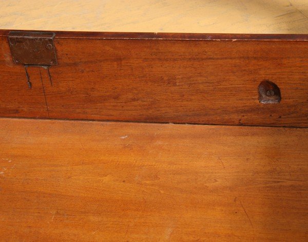 Large early 1800 classical Empire four drawer chest - 5