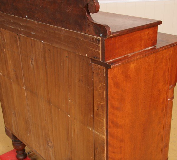 Large early 1800 classical Empire four drawer chest - 7